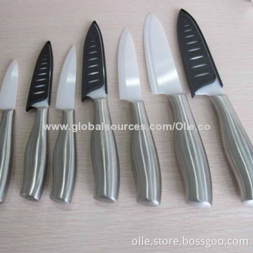 Ceramic Knives with Stainless Steel Handle Super Cool Design